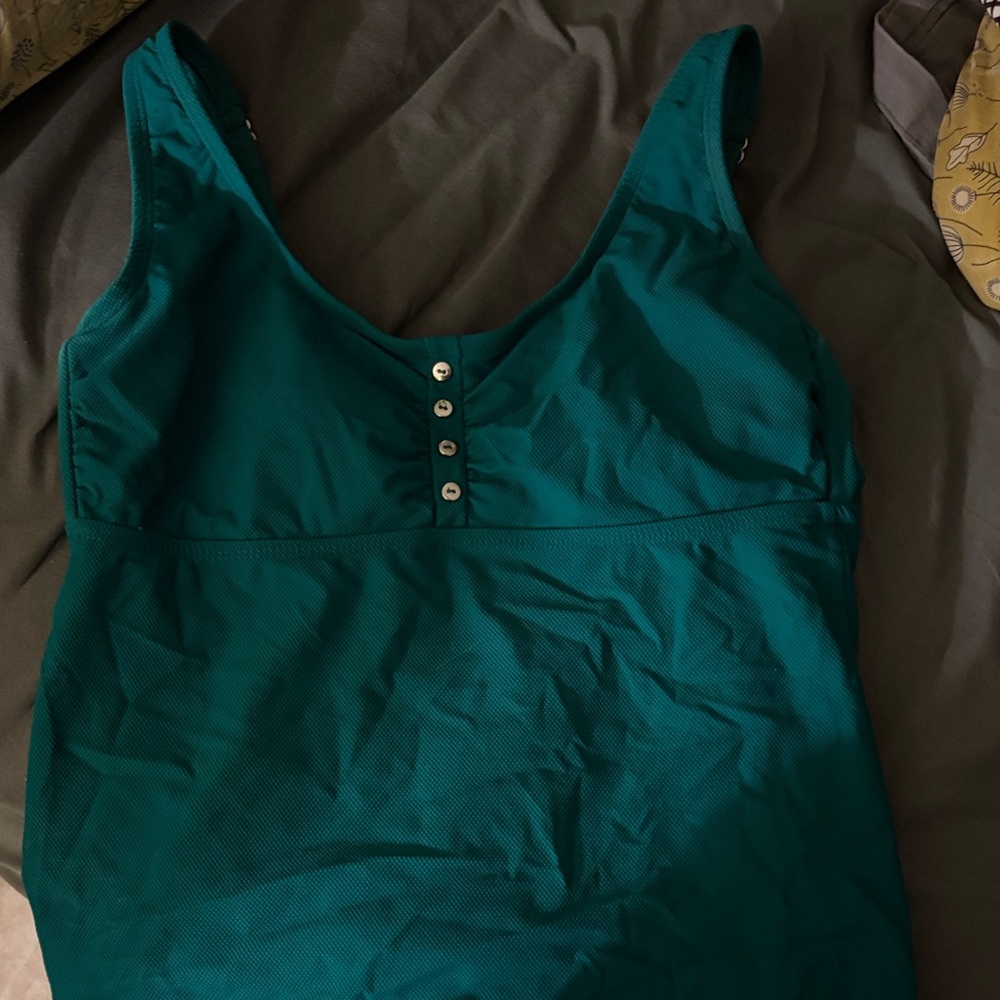 Teal Tankini Top